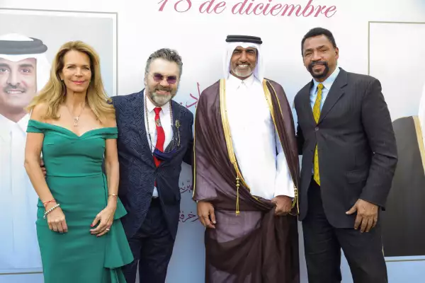 Pita de la Vega, Manuel Mijares, Mohammed Alkawari y Adrián Chávez.