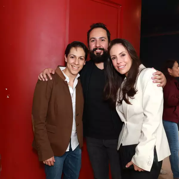 Regina, Rodrigo y Paulina Occelli 