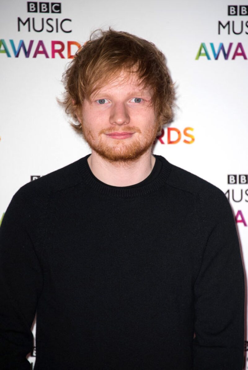 Ed Sheeran también fue de lo más sonado en el 2014, su álbum estuvo dentro de los primeros lugares.