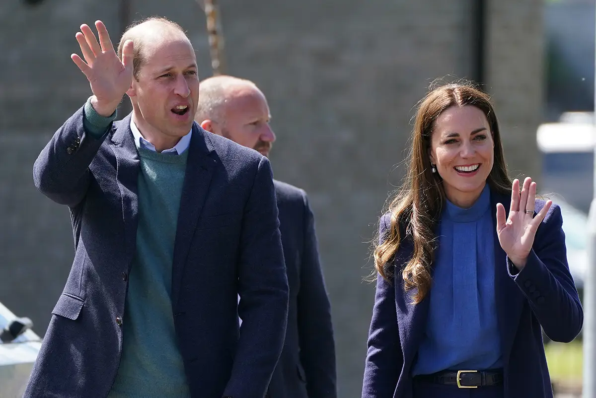 Prince William and Catherine Duchess of Cambridge visit to Glasgow, Scotland, UK - 11 May 2022
