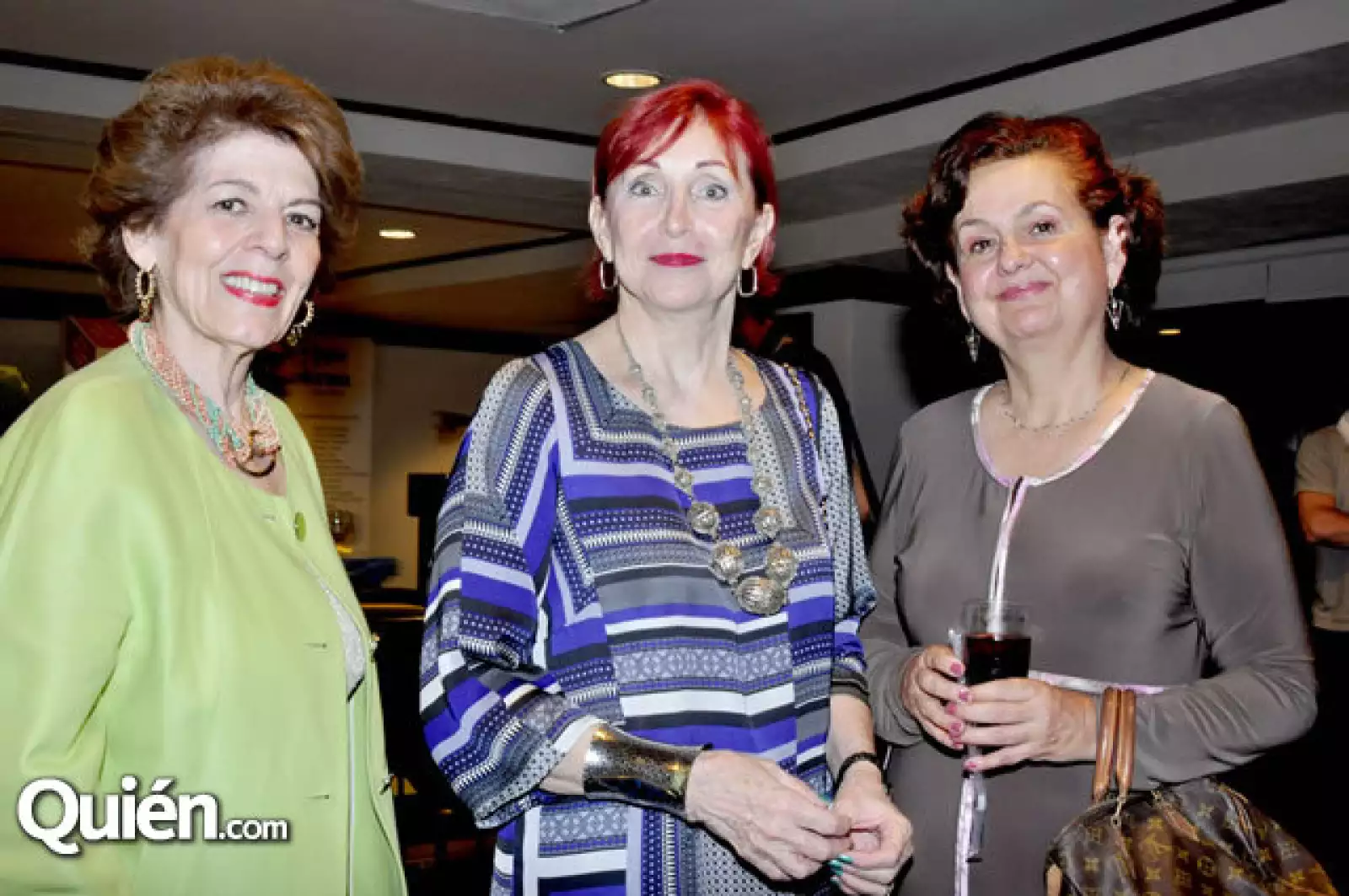 Anita Brunell, Cuquita Martínez y Conchita Bermudez