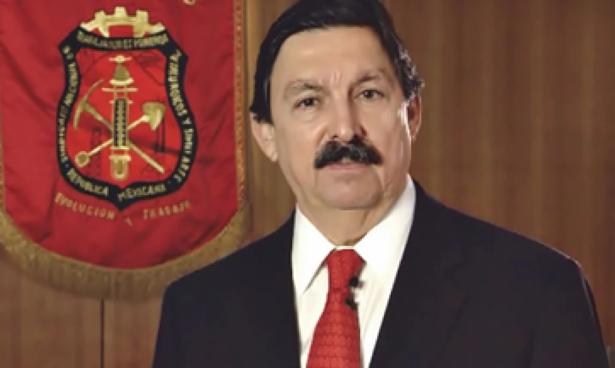 Napoleón Gómez Urrutia es acusado de presunta malversación de fondos del sindicato minero. (Foto tomada de www.sindicatominero.org.mx)