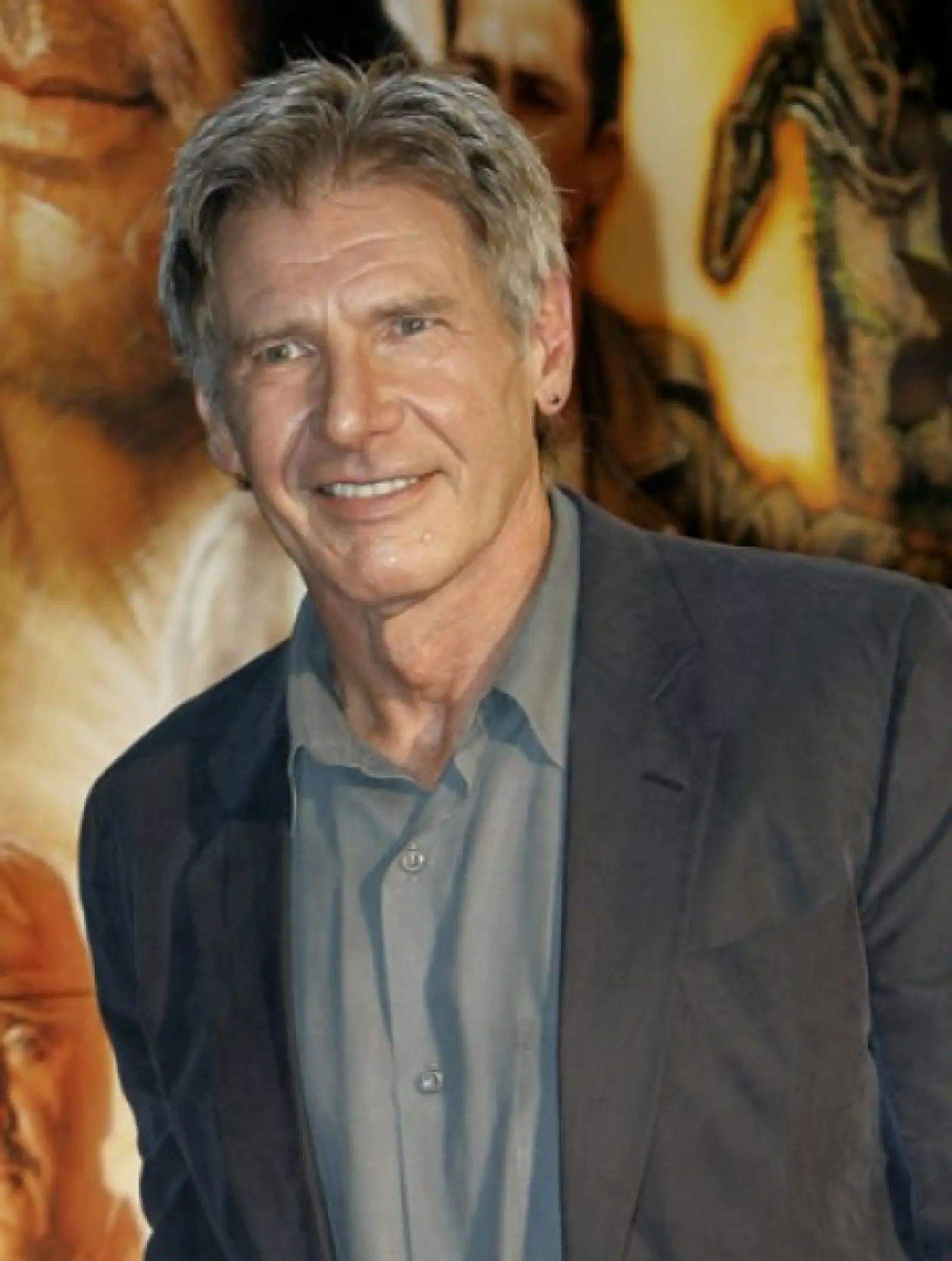 2008: 66 años. Ford es uno de los actores más famosos de Hollywood.