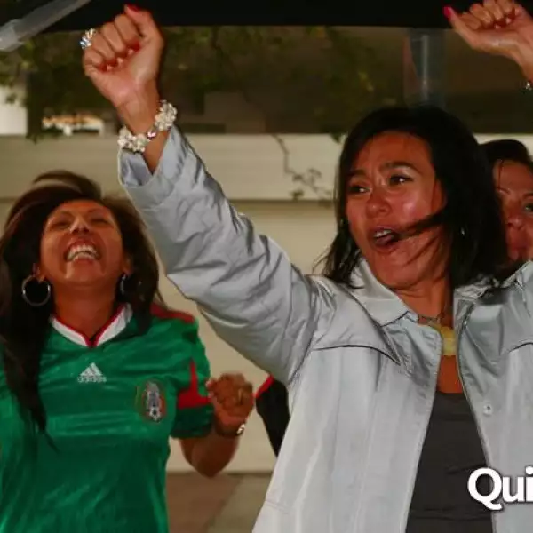 Ambiente Partido México Francia Polanco