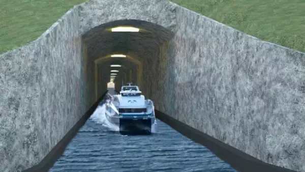 T�nel para barco noruego