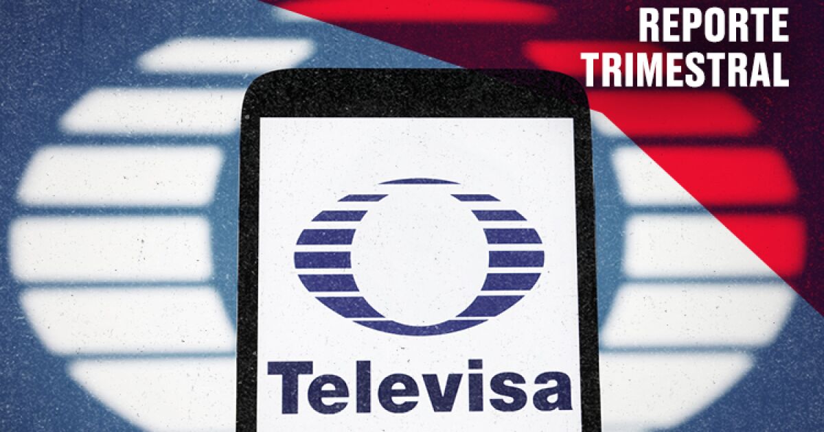 Kötü Çeyrek'ten sonra Televisa, 474.5 MDP'nin faydalarını bildirdi