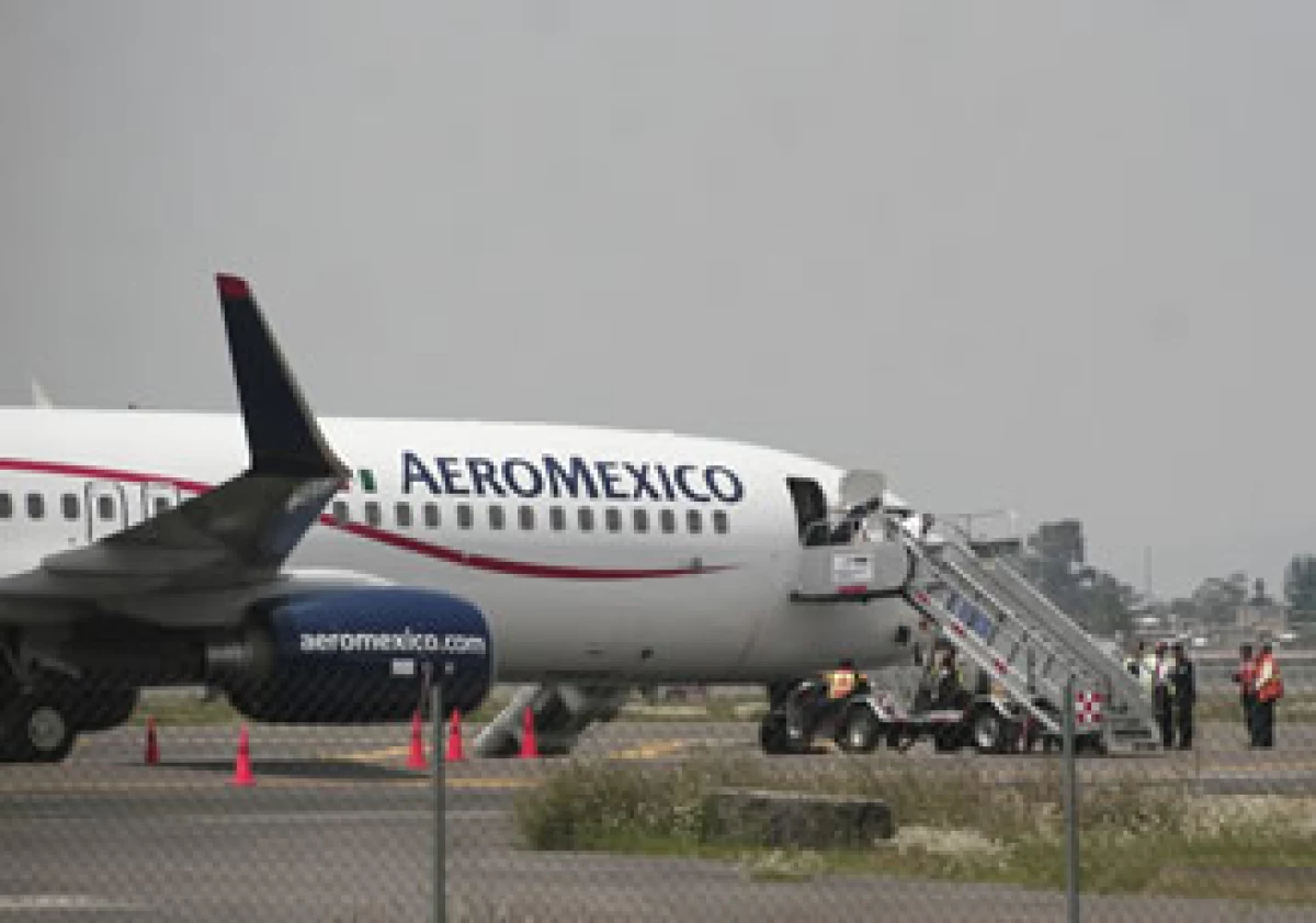 El director de Aeroméxico, Andrés Consea, dijo que la responsabilidad del avión secuestrado recae en el aeropuerto de Cancún. (Foto: NTX)