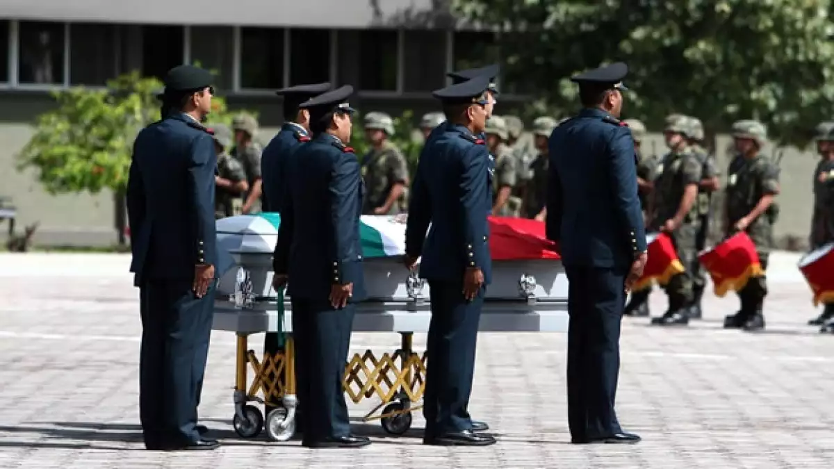 militar muerto