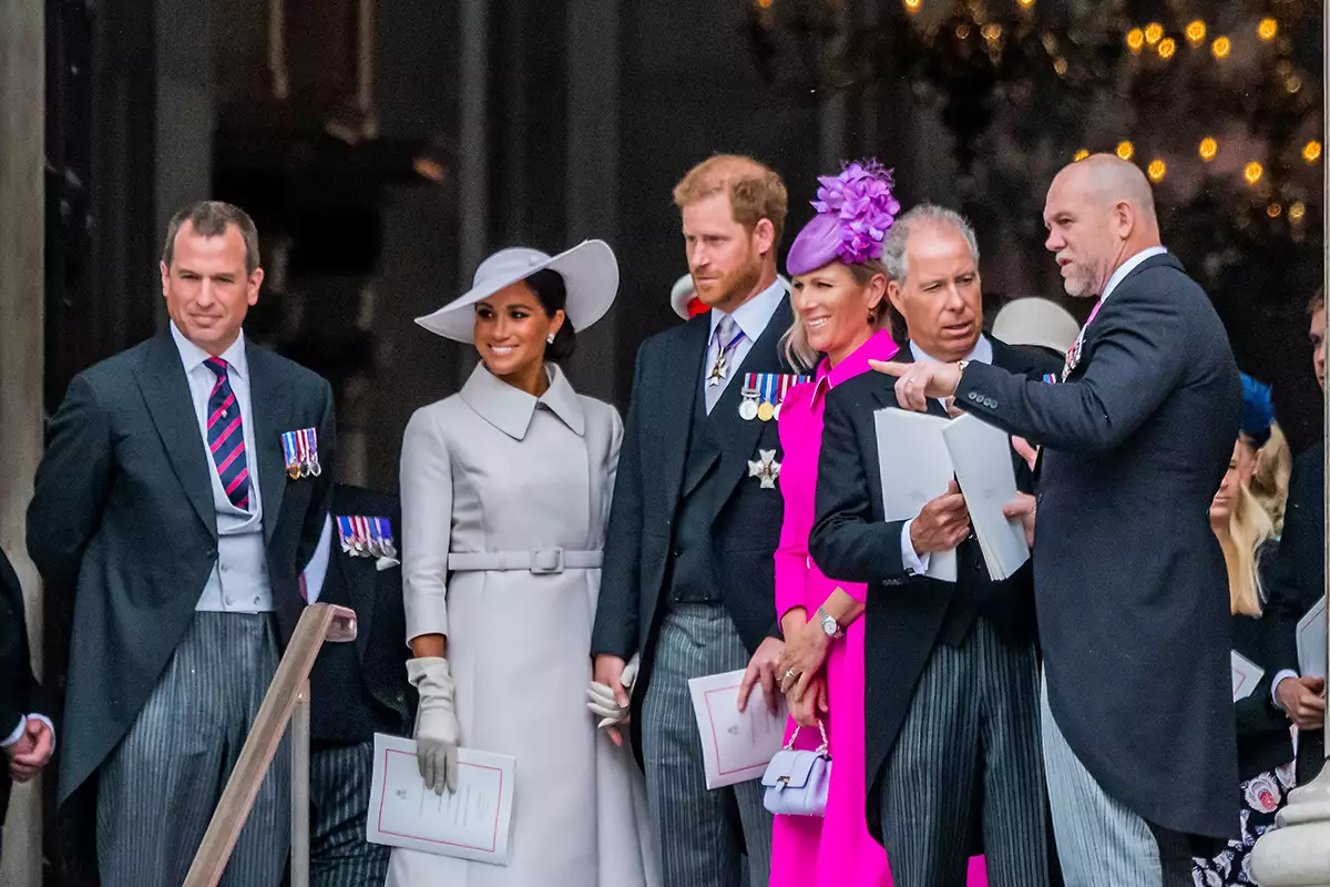 The service at St Pauls Cathedral as part of celebrations for the Platinum Jubilee of HM The Queen Elizabeth., St Pauls Cathedral, London, UK - 03 Jun 2022
