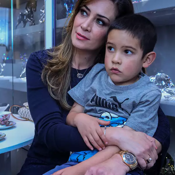 Anette Michel y Nicolás Jiménez