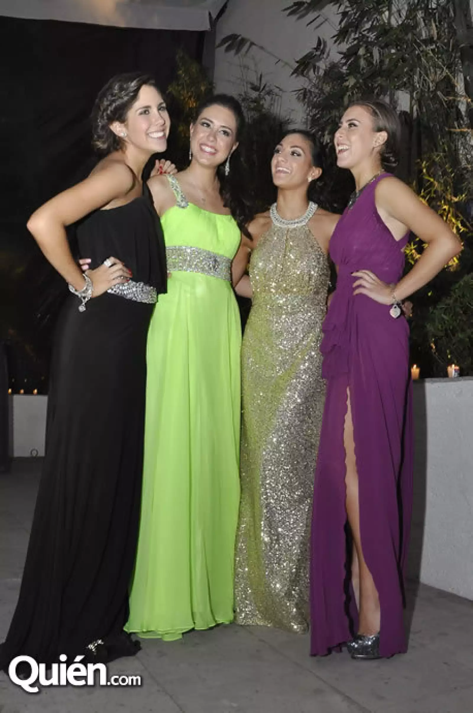 Ana Gutiérrez,Daniela y Jessica Ayub e Itziar Gorbock