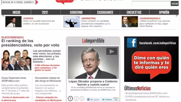 El nuevo portal busca ser una alternativa con credibilidad y periodismo independiente, y ve la luz justo a unos meses de una elección clave para la historia de México.