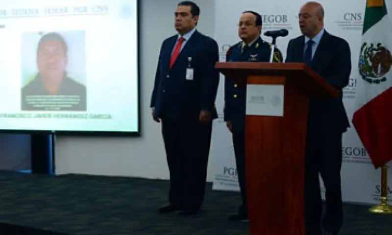 Javier Hernández fue capturado el sábado por militares. (Foto: Cuartoscuro)