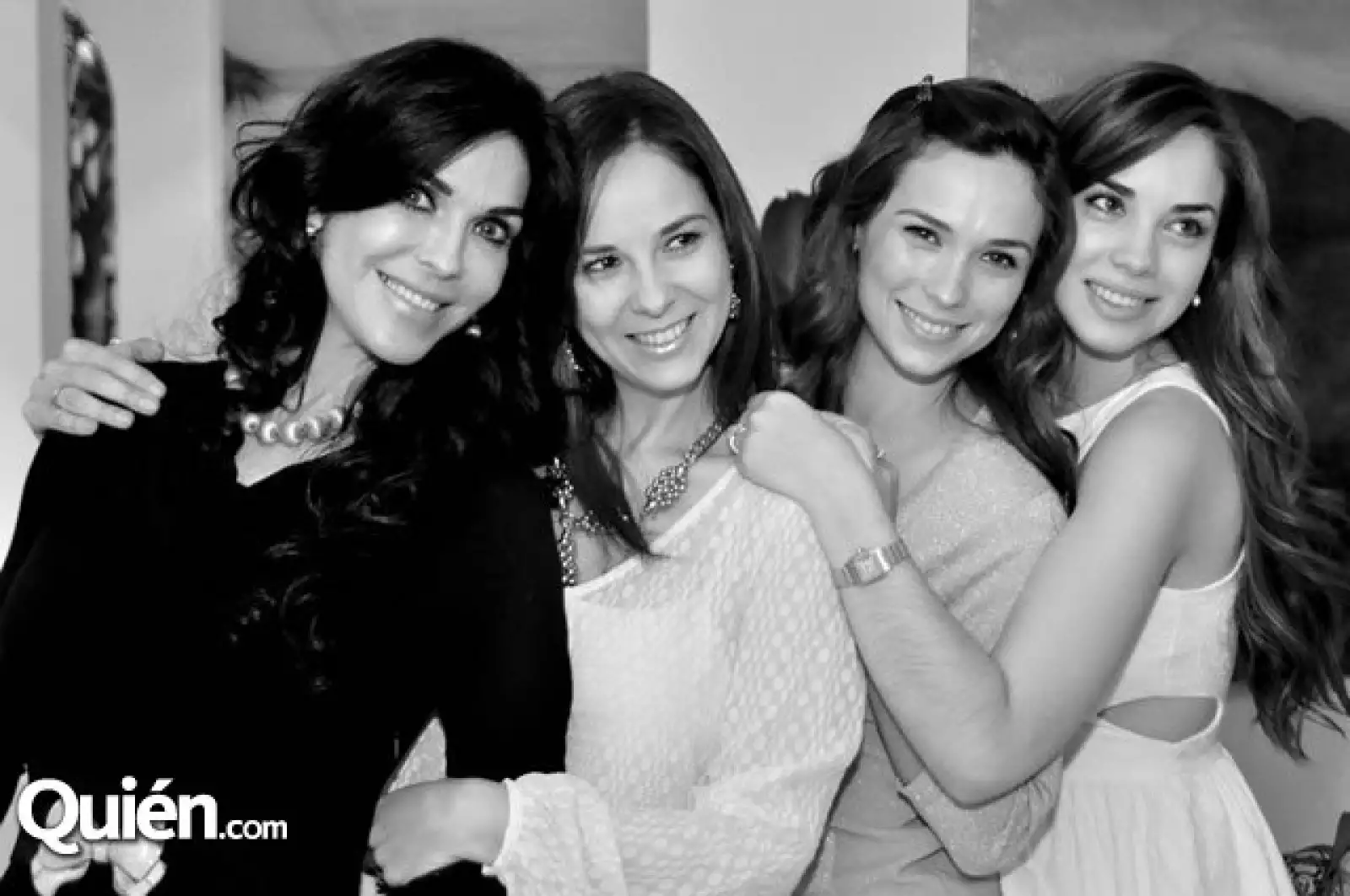 Martha de Ruíz, Martha Ruíz, Charito Ruíz de D´Alessio y Priscila Ruíz