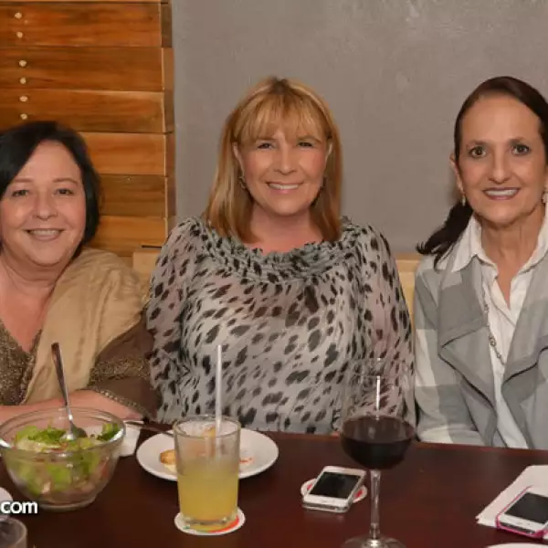 Malú Serrano, Elena Montes y Gabriela Gómez