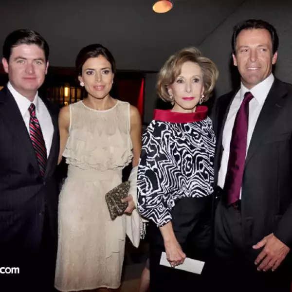 Rodrigo Medina,Gretta Salinas de Medina,Yolanda Santos y David Garza Santos