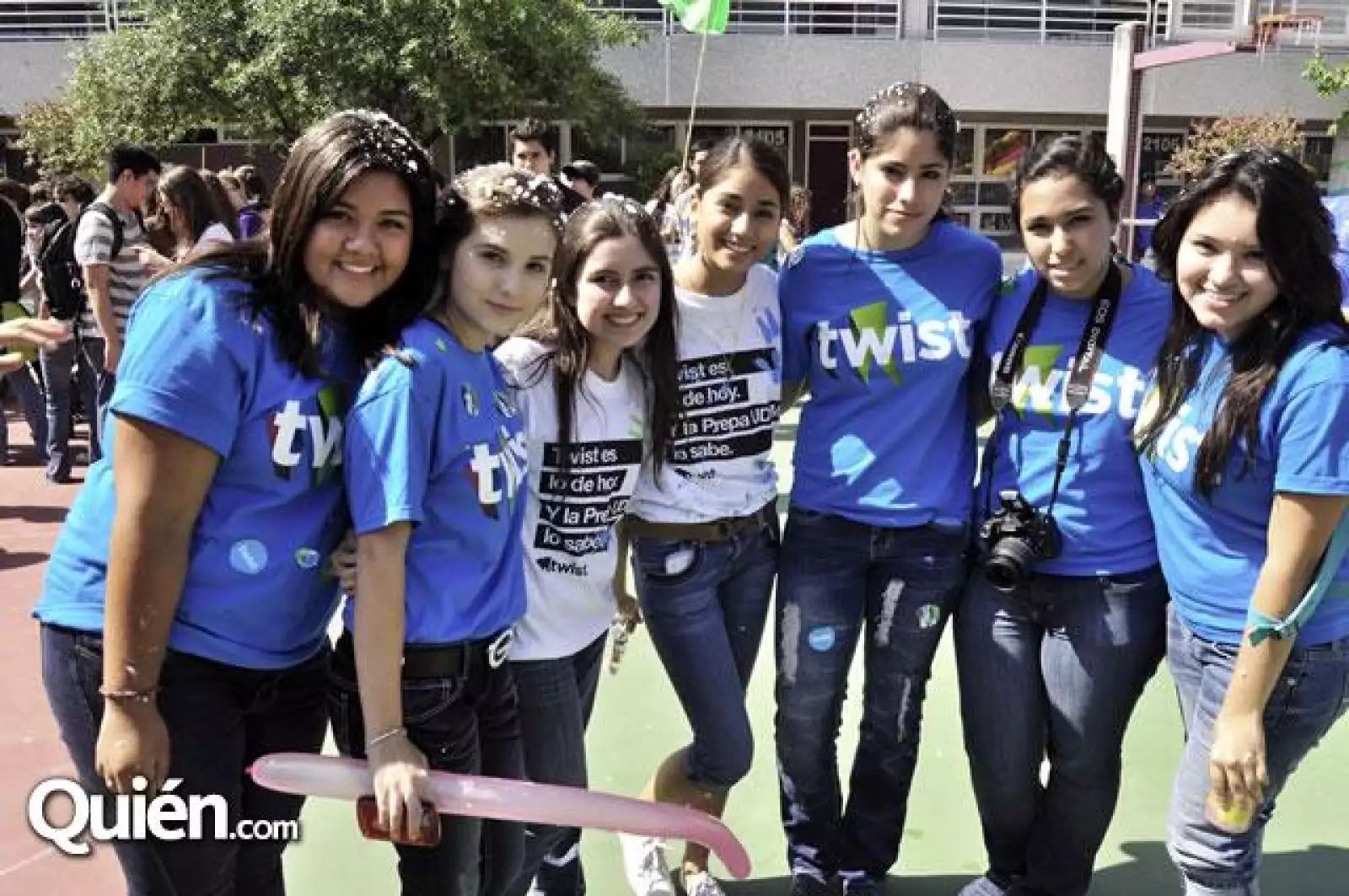 Sabina Rodríguez,Mariana Raz,Samara Garza,Giovanna Garza,Mariana Frías,Dafne Cortés y Andrea Salinas
