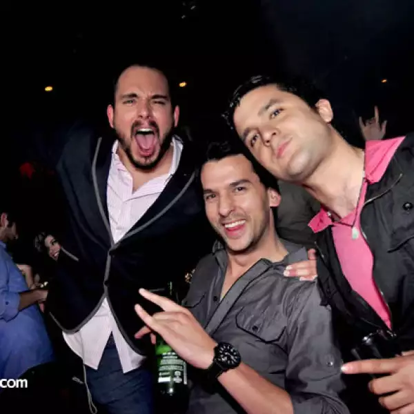 Dany Osuna,Memo Basauri y Rod Almaraz