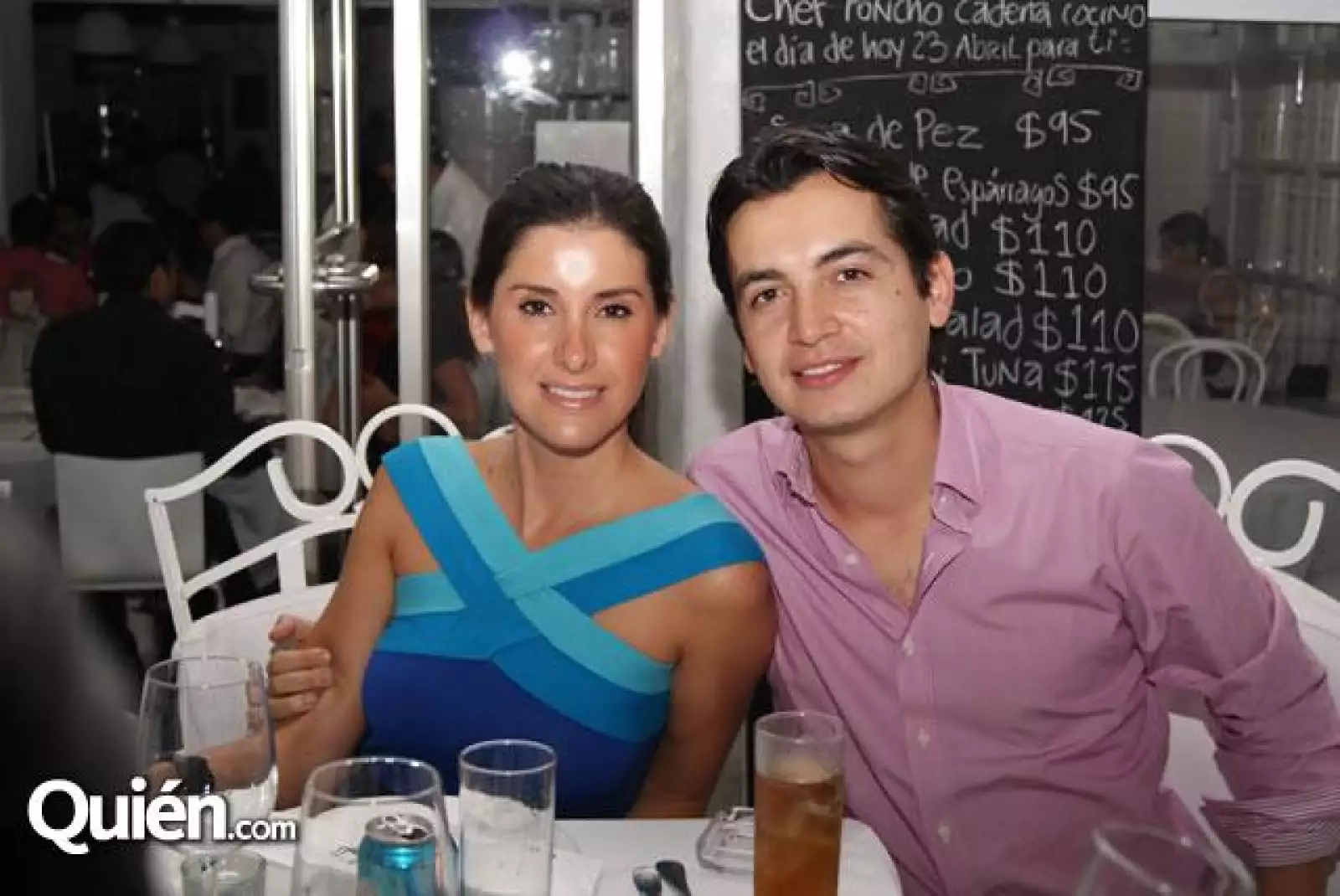 Joel Hernández e Isabel Orozco