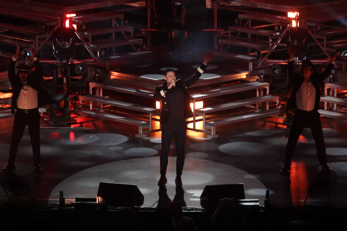 Carlos Rivera estuvo feliz en el Auditorio Nacional
