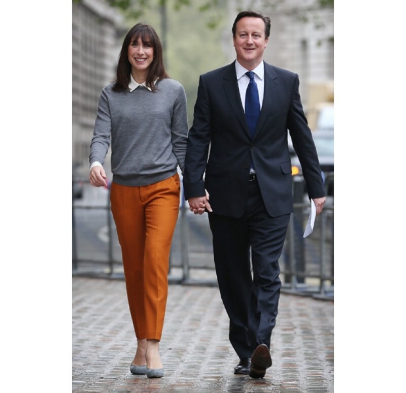 Samantha y David Cameron se conocieron en la adolescencia.