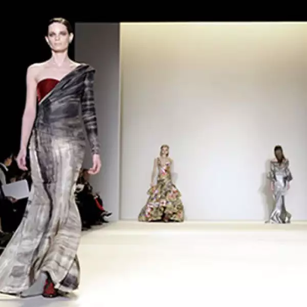 colección de carolina herrera en la semana de la moda de nueva york