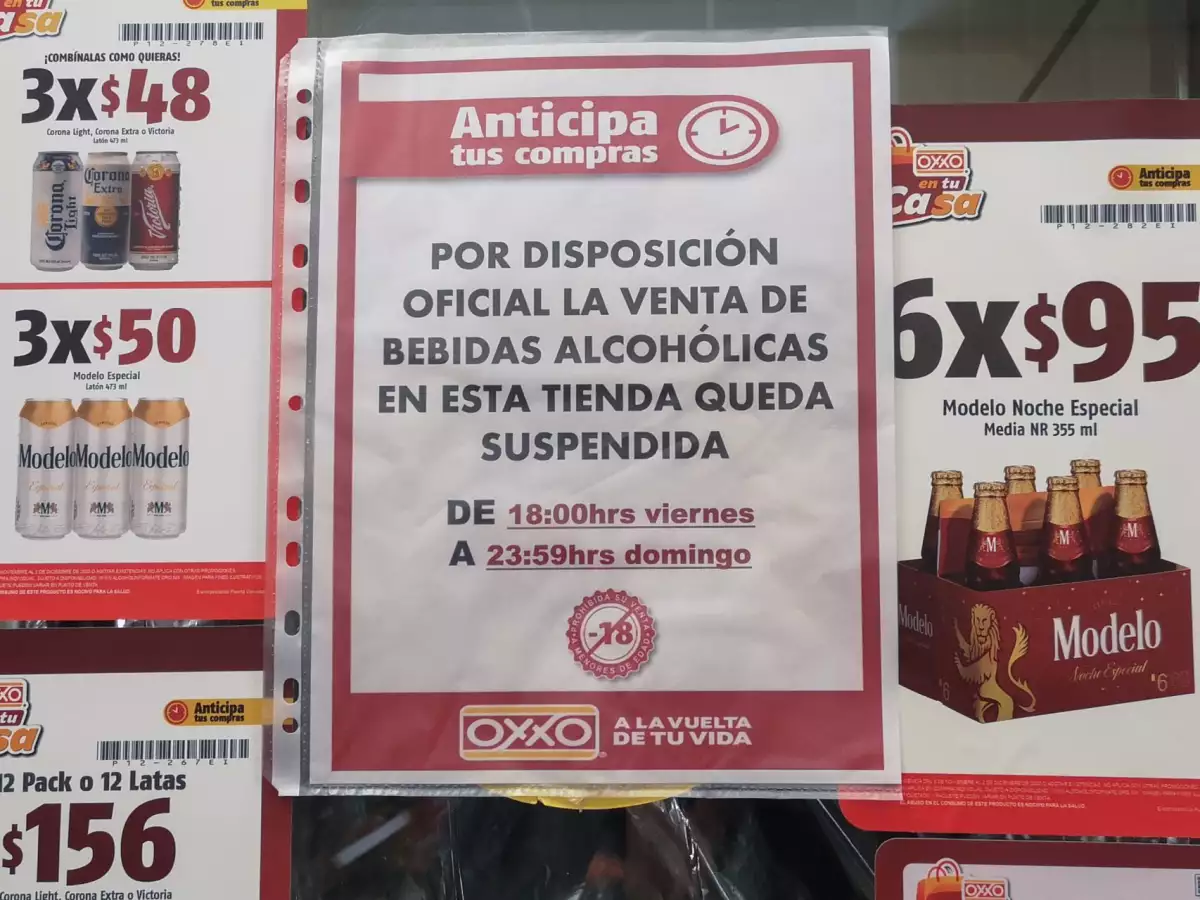 La "ley seca" aplicará en alcaldías la CDMX por decimocuarto fin de semana consecutivo.