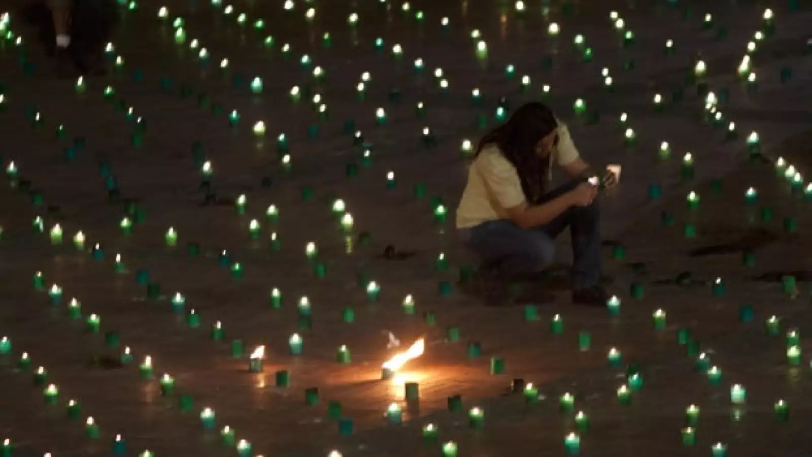 Manifestación contra la violencia en Ciudad Universitaria
