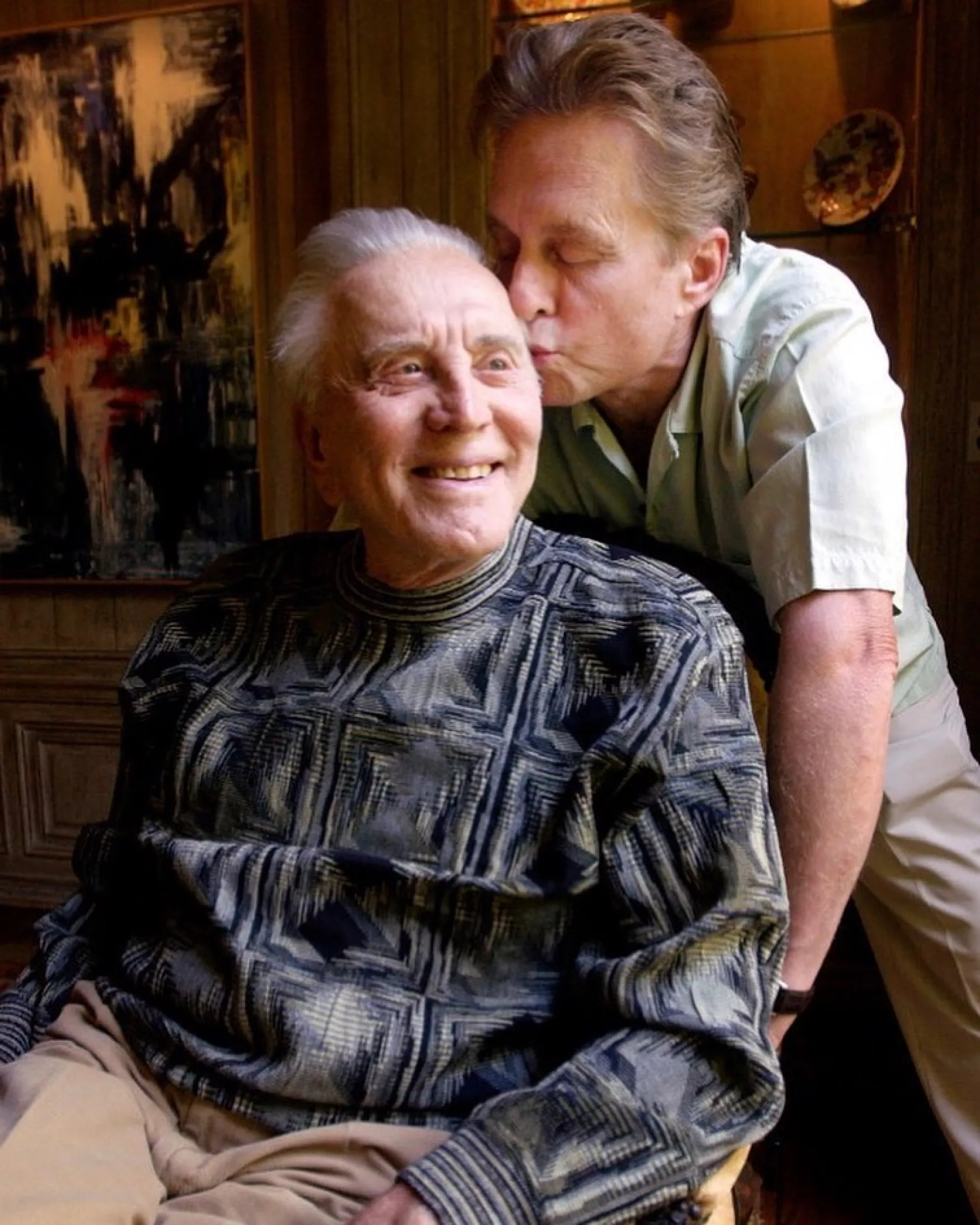 Kirk y Michael Douglas