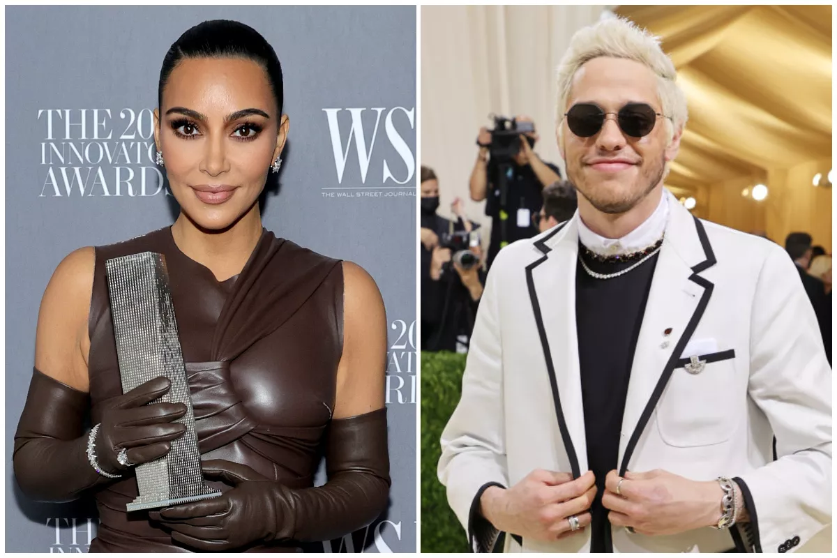 Kim Kadashian y Pete Davidson 