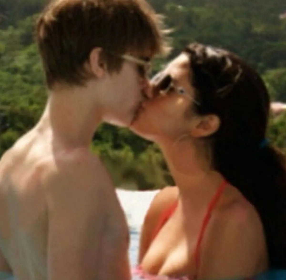 Justin recientemente publicó este throwback.