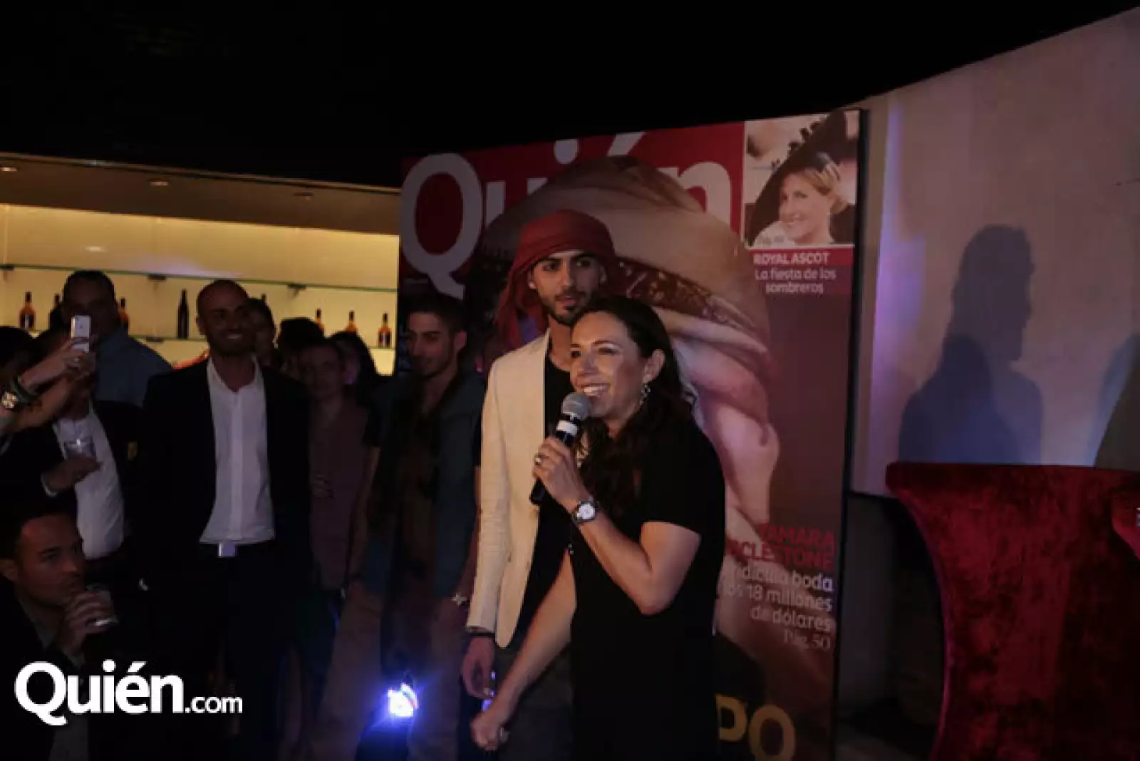 Omar Borkan y Laura Manzo