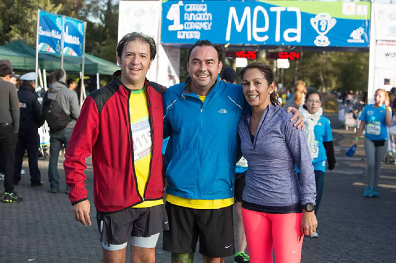 Ariel Mosca, Salvador Monroy, Mónica Monroy