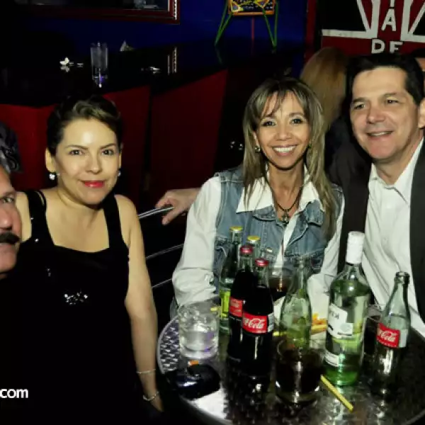 Rafela Riojas, Montse de Riojas, Marilú de Riojas y Ciro Riojas