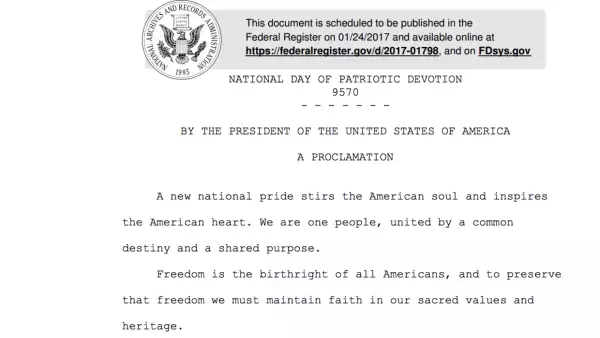 TRUMP DECRETO