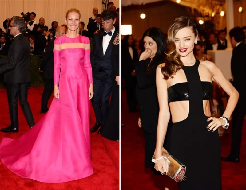 La ganadora de un Oscar comentó antes las cámaras que no podía creer lo guapa que se veía la modelo en su vestido Michael Kors.