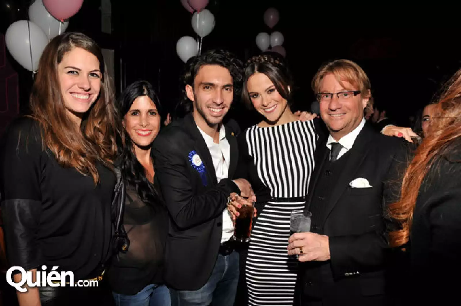 Ana Paula Domínguez,Bernie Noval,Natalia Farias y Andrés Roemer