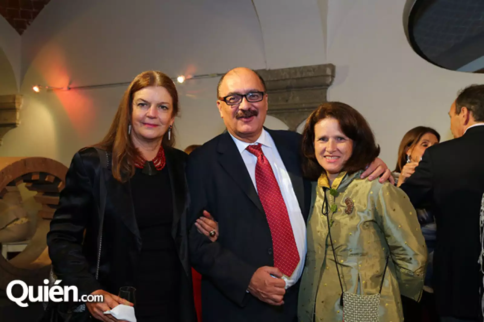 Tiahoga Ruge, Carlos Madrid y Andrée Thibodeau