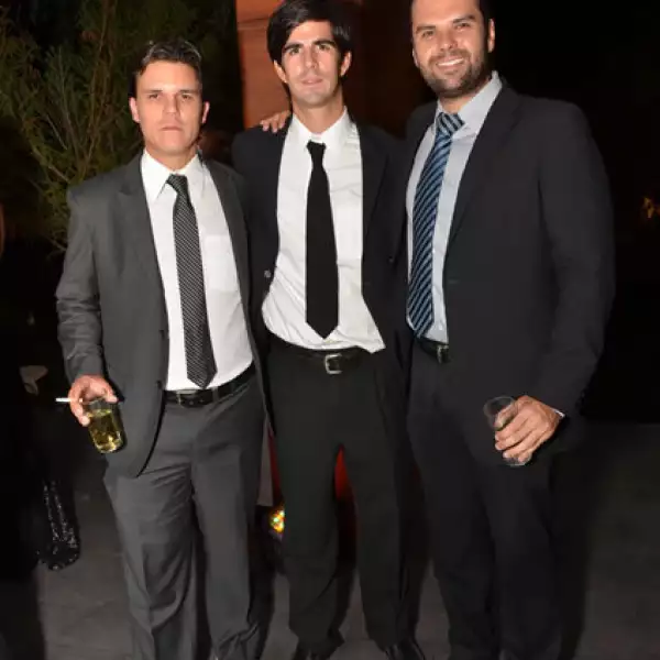 Javier Lozano, Ico Martínez y Ángelo de Angelis