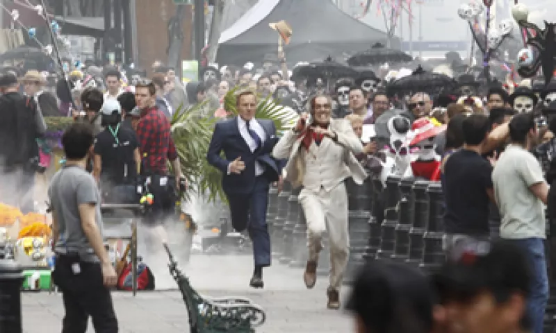 El Agente 007 estuvo en la Ciudad de México para grabar parte de sus aventuras. (Foto: Cuartoscuro )