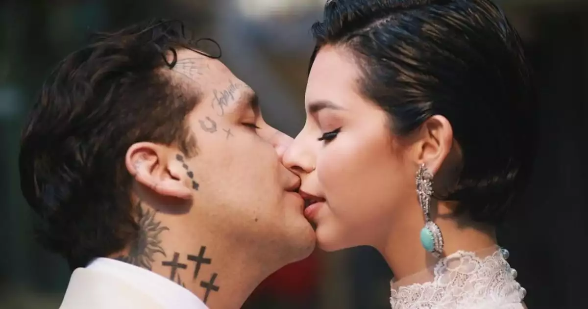 Christian Nodal y Ángela Aguilar