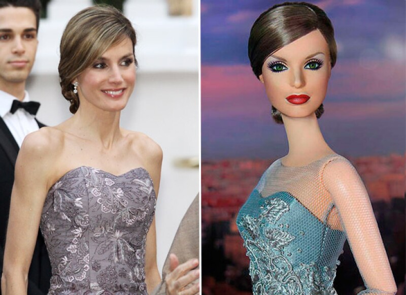 La reina fue convertida en Barbie, y es la pieza más esperada en la la Madrid Fashion Doll Show Convention, de coleccionistas de muñecas.