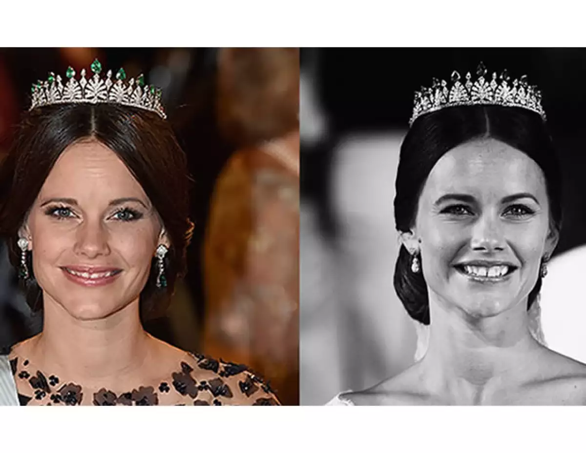 La polémica pieza esta creada a partir de diamntes y esmeraldas