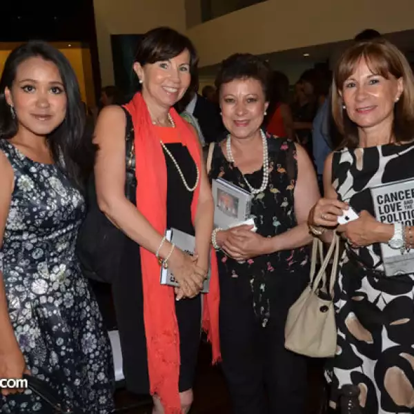 Greta Nava, Lourdes Pérez-Lepe, Aurora Benet y Antonieta Pérez-Lepe