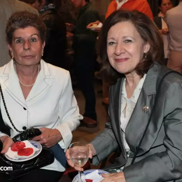Elizabeth Fortoul y Cecilia Díaz