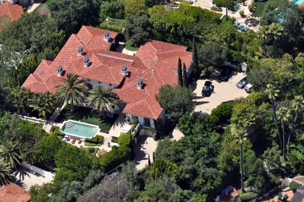 Aerial views of Los Angeles, America - 11 July 2012