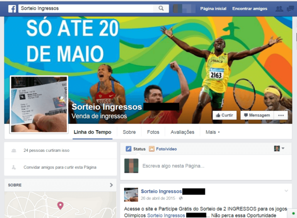 Estafa en línea