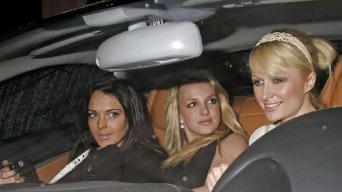 Lindsay Lohan, Britney Spears y Paris Hilton