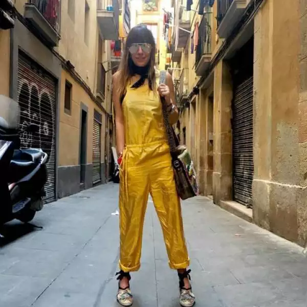 Venus Fabbricatore en Barcelona. Básico de verano: jumpsuit.