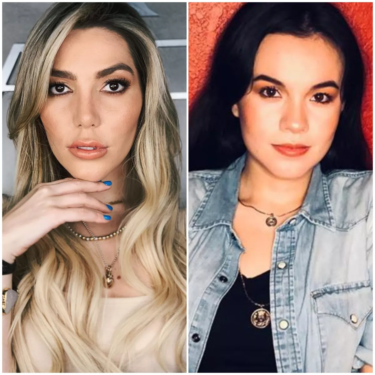 Frida Sofía y Sarita Sosa